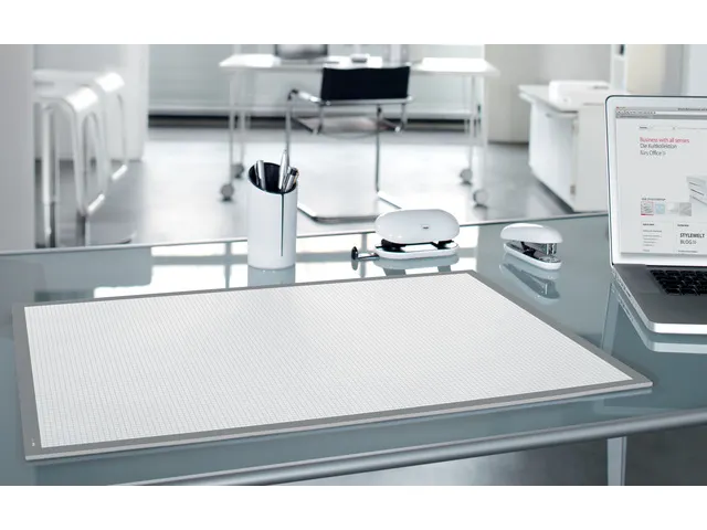 Sous-main Sigel quadrillé blanc/gris 30 feuilles 80g