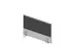 panneau de rehausse,p. table de bureau,MP-gris clair,BN8010-anthracite