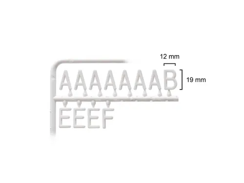 Letterbord Zwart 60x80cm licht houten frame