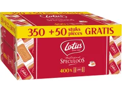 Biscoff Speculoos Per Stuk Verpakt Doos 350 Stuks + 50 Stuks Gratis