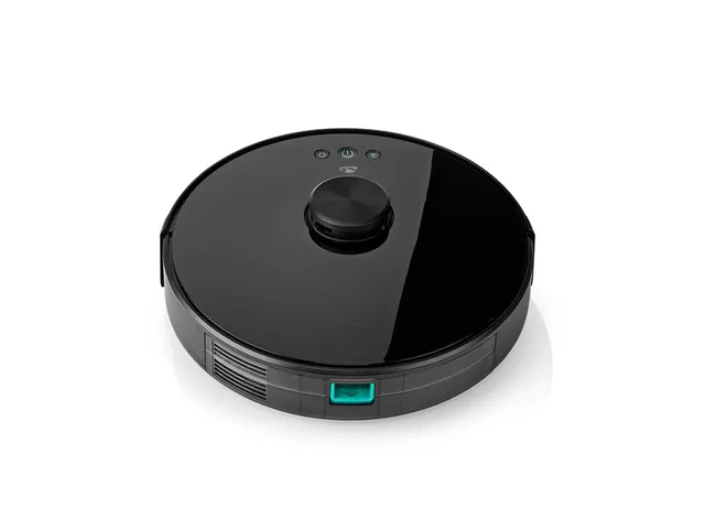 Robotstofzuiger Nedis wifi laser 3-in-1 zwart