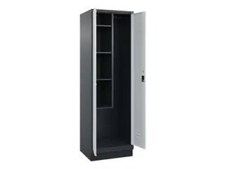 schoonmaakkast,HxBxD 1950x600x500mm,links 4vakken - 1