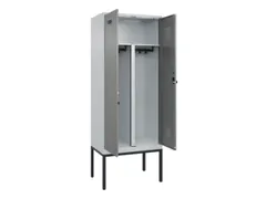 PBM-locker,HxBxD 2120x800x500mm,2vak,vak B 400mm,draaigrendel