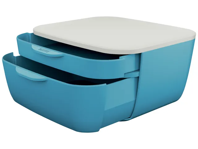 Ladenblok Leitz Cosy 2 laden blauw