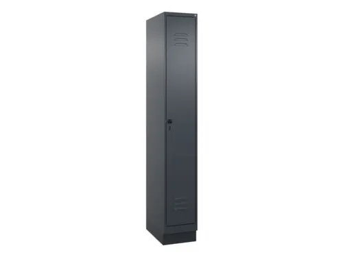 locker,HxBxD 1950x300x500mm,1vak,vak B 300mm,draaigrendel,sokkel
