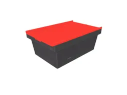 Herbruikbare containers HxLxB 240x610x400mm 38l PP-regeneraat rood