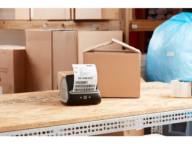 Etiket Dymo 217765 5XL verzendlabel 102x210mm 6 rollen á 140 stuks