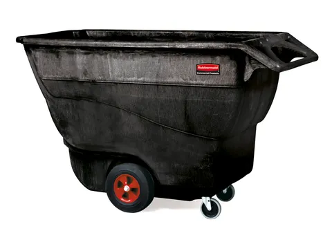 Tilt Truck 0,8 m3 Zwart Rubbermaid