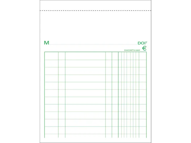 Blocs Factures 50 feuilles - Format 13,5x10,5 cm -