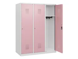schoollocker,HxBxD 1530x1200x500mm,3vak,vak B 400mm,cil.-slot