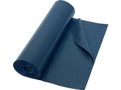 Vuilniszak 40 micron 60x80 cm 70L grijs rol van 20 stuks