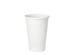 Beker IEZZY 200ml Ø70mm PP 100 stuks wit
