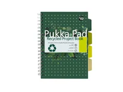 #Projectboek Pukka Pad B5 lijnrecycled groen