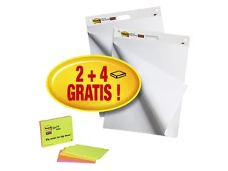 Meeting chart 3M Post-it 559 635x762mm 2 blokken + 4 blokken Notes - 1
