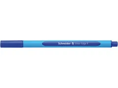 Balpen Schneider Slider Edge F 0,7mm blauw