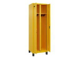 locker voor scheiding van kleding,HxBxD 1950x600x500mm,2vak