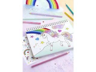 Unicorn Faber-Castell display gevuld met: Colourgrip kleurpotloden div - 4