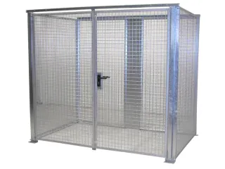 Gasflessendepot Voor 60 Gasflessen 2060x2400x1500mm Staal/draadgaas - 1