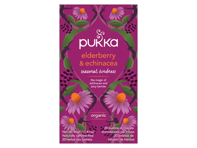 Thee Pukka elderberry en echinacea 20 zakjes