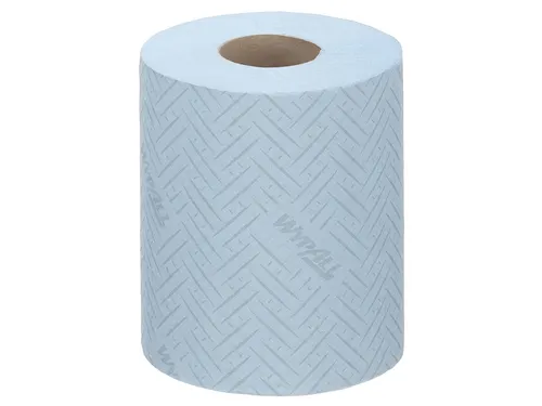Poetsrol WypAll L10 1-laags 18,3cm106m 280vel blauw 6220