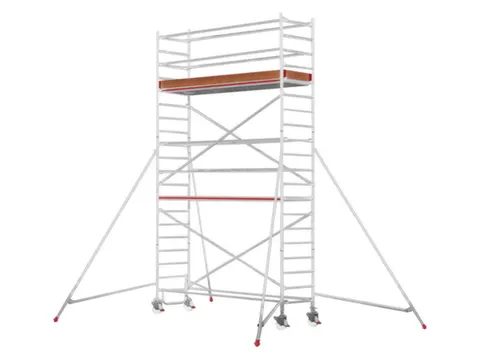 rolsteiger,reik H 6,4m,steiger H 5,64m,2platform(s),m. luik