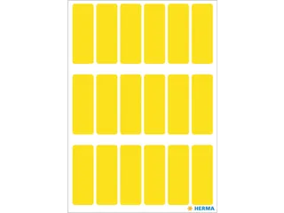HERMA 3651 Universele etiketten 12x34mm Geel 90 stuks - 2