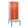 Z-garderobekast,HxBxD 2120x800x815mm,4vak,vak B 400mm,cil.-slot