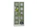 armoire multicases,HxlxP 1850x800x500mm,RAL7035,face avant RAL6011