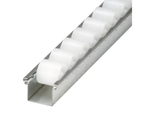 Rollenrails Cilindrische Rollen V.kunststof Afstand 28Mm L 2000Mm