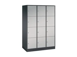 grootvolume-lockersysteem,HxBxD 1950x1220x600mm,3x4vakken,cil.-slot - 2