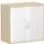 jaloeziedeurkast,HxBxD 798x800x425mm,1xhouten vloer,2 OH,romp esdoorn