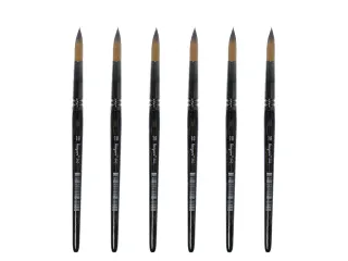 Penseel Kangaro Serie 340 rond Nr. 18 synthetisch doos 6 stuks - 1