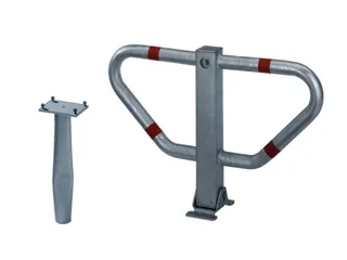 Parkeerbeugel Staal 750x345mm Om In Te Betonneren Cilinderslot - 2