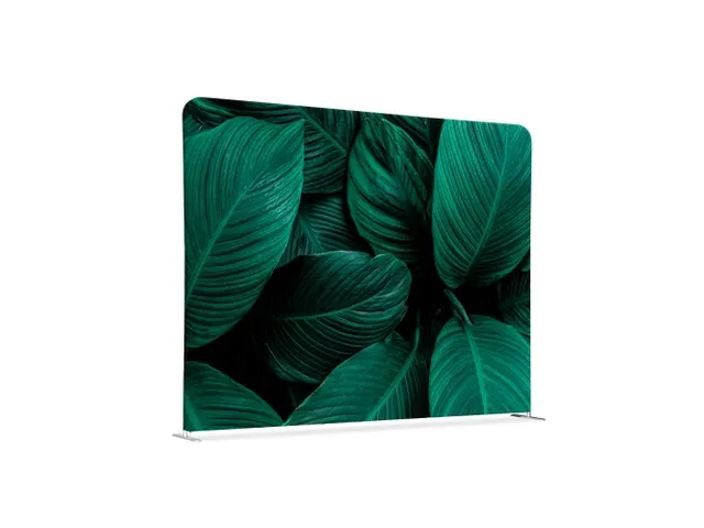 Scheidingswand Textiel 150x150cm Botanische Bladeren Groen