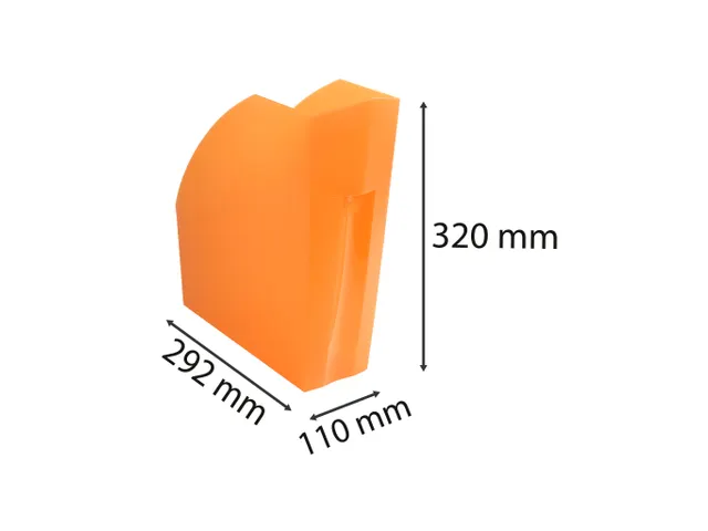 Porte-revues The Magazine Linicolor - Orange
