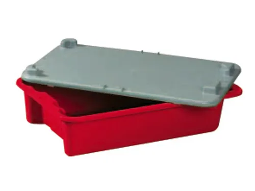 Draaistapelbak Pp Hxlxb 135X590X380Mm 18L Rood