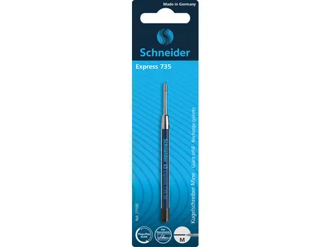 Balpenvulling Schneider Express 735 M op blister zwart