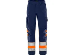 Fristads 2668 GPLU broek, oranje/marineblauw, maat C56, per stuk