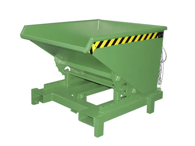 Zwaarlast-kiepbak,HxLxB 970x1260x1105mm,0,6m³,draagverm. 4000kg