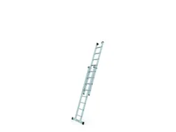 schuifladder,2x10,trede(n),balk L 5,3m,2-dlg.,aluminium