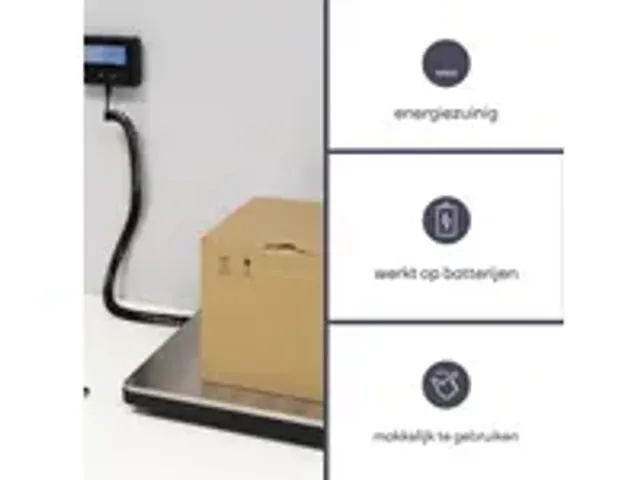 OUTLET Digitale Postweegschaal Met Extern Display - 100kg / 10g