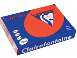 Trophée Intens gekleurd papier A4 160 gram 250vel Koraalrood