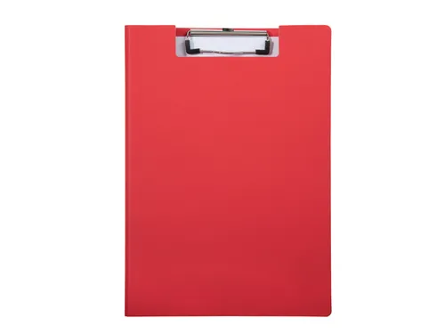 Klembordmap MAULbalance A4 versterkt karton rug 8mm rood