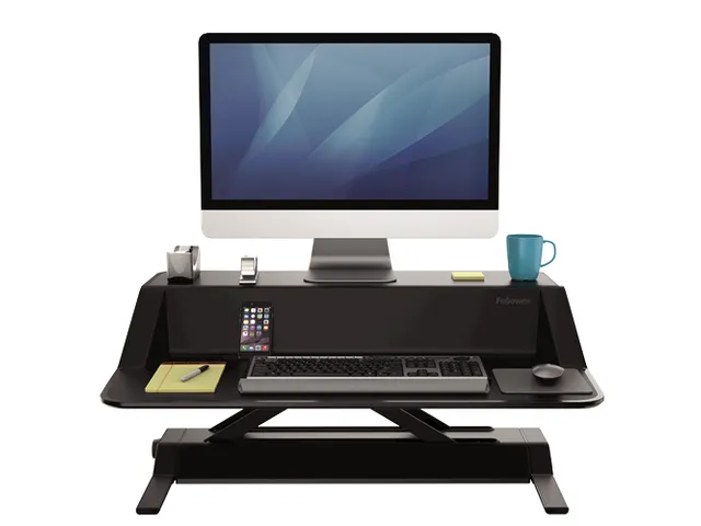 Plate-forme Assis-debout Fellowes Lotus Noir