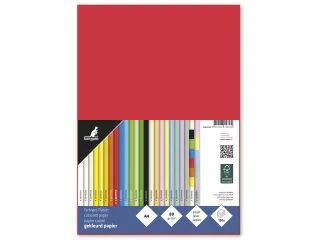 Papier Kangaro A4 80grs rood pak 100 vel - 2