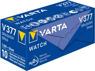 Batterij VARTA knoopcel V377/SR66 zilver - 4