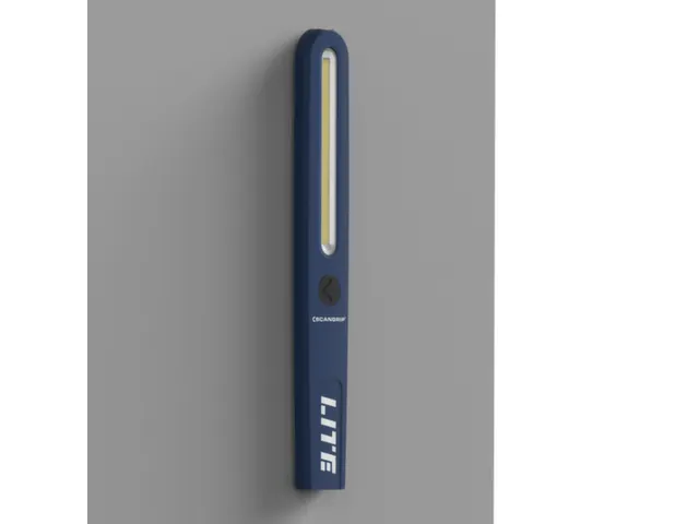 accu-zaklamp,COB-led,40-400lumen,spot 75lumen,magneet,straalhoek 110