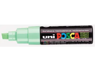Verfstift Posca PC8K Brede punt 8mm schuin lichtgroen - 2