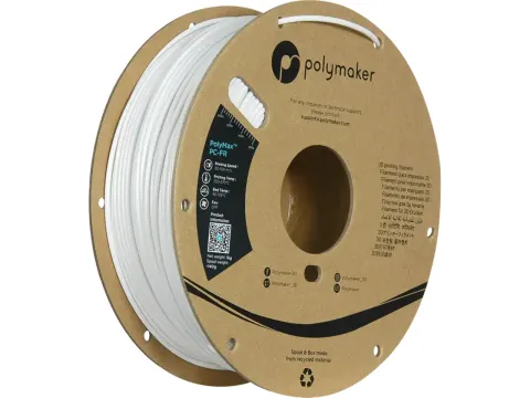 PC-FR 2,85mm WHITE 1kg 3D Filament