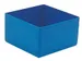 Inzetbak HxLxB 63x108x108mm Polystyreen Blauw 50 stuks